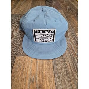 AS Colour The Wave Atwater California Surf Hat Blue Recycled Nylon Snapback Cap